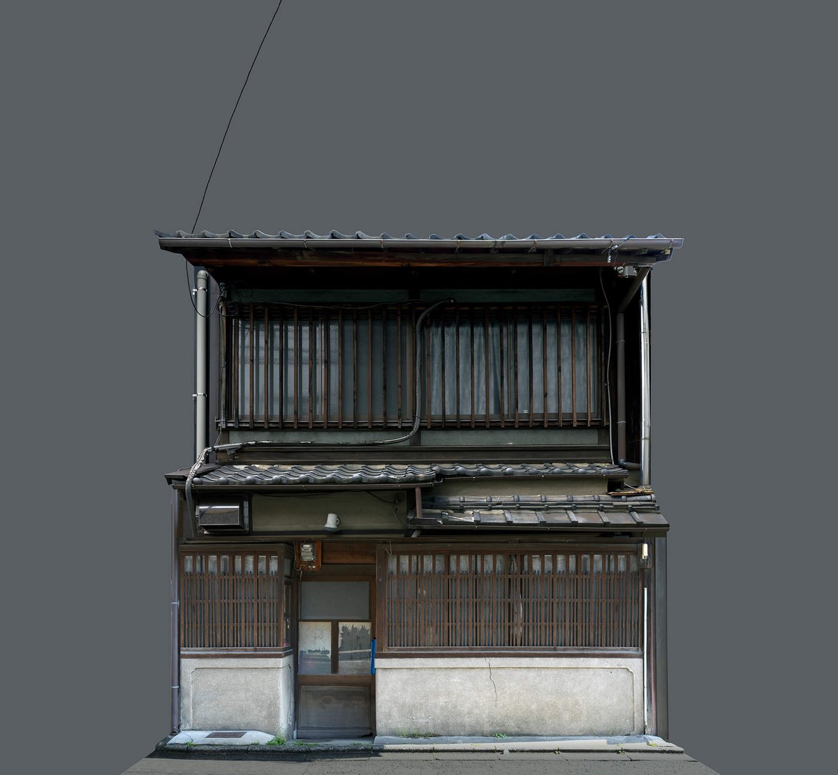 Photorealistic Cityscapes Photograph By Chengli Ku, 31 X 29, House 3, Original Artwork