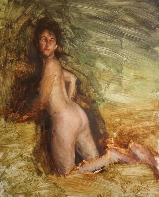 Woman from behind