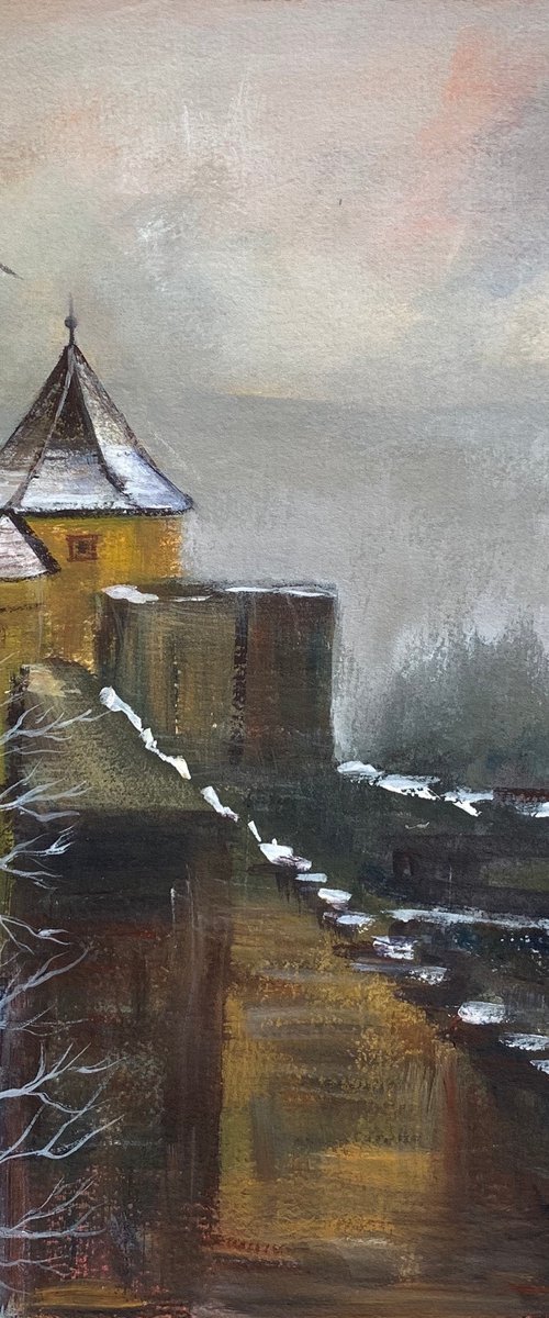 Winter castle by Shelly Du