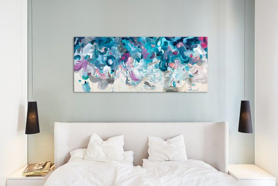 'Winter tides' - 60x24"