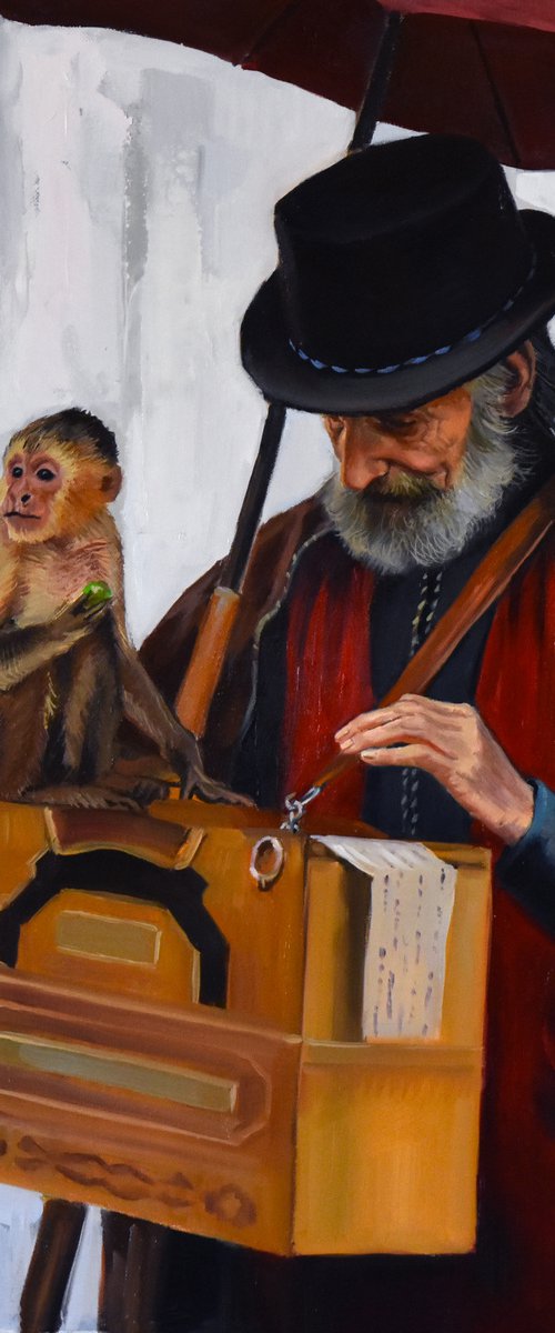 The old organ grinder by Serghei Ghetiu