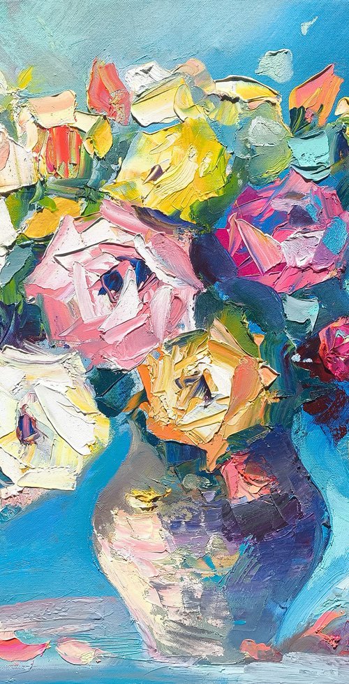 Roses Against the Sky by Hayk Miqayelyan