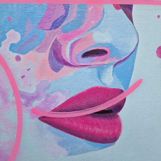 Floral women portraits