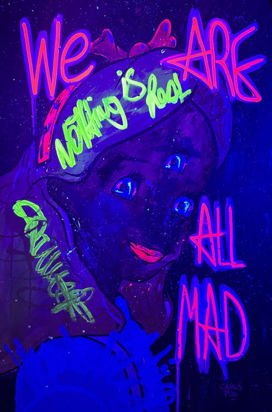 We are all mad Afro Alice