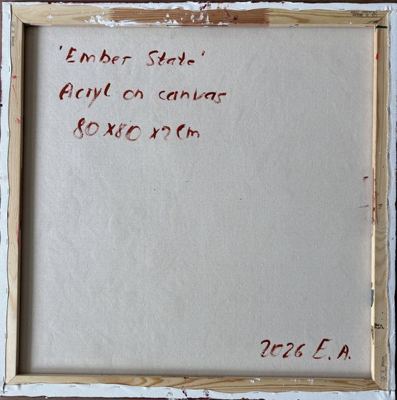 Ember State 80x80x2 cm