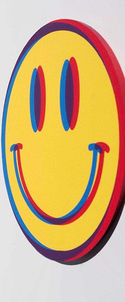 '3D' Smiley Face. Large by Show Pony