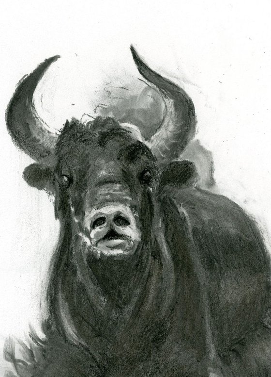 Yak painting