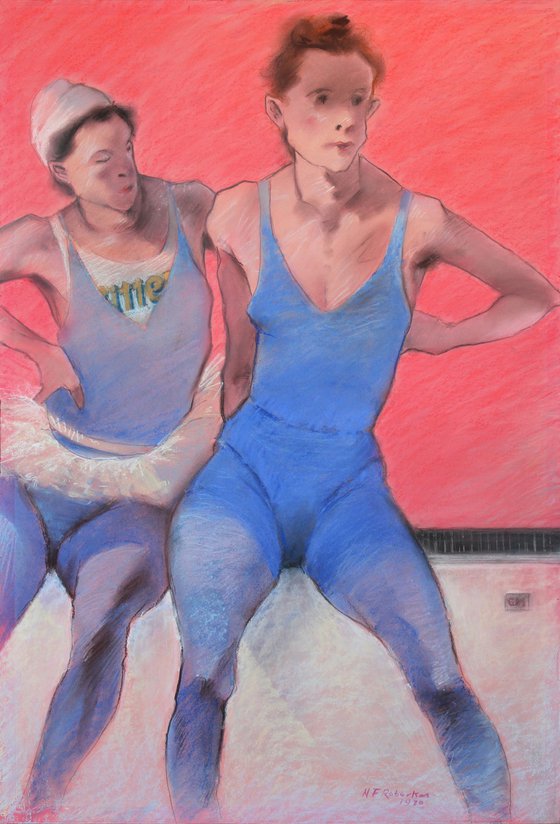 Blue Dancers