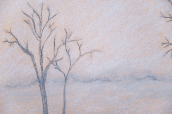 It was quiet and windless