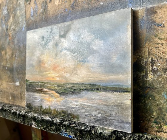 Pastel skies above the the Broads