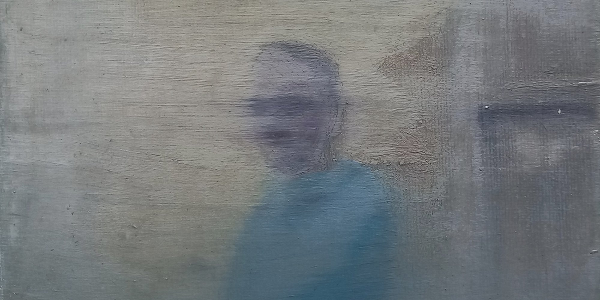 Art of the Day: "The Man in the Blue Jumper, 2011" by Adam Grose MA PGCE