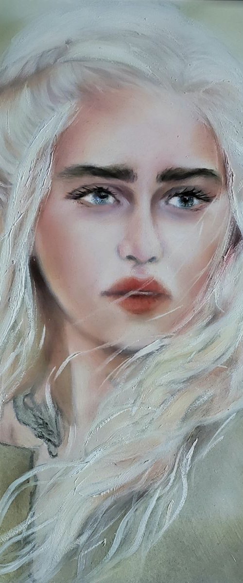 Daenerys Targaryen Game of Thrones Art by Nersel Muehlen