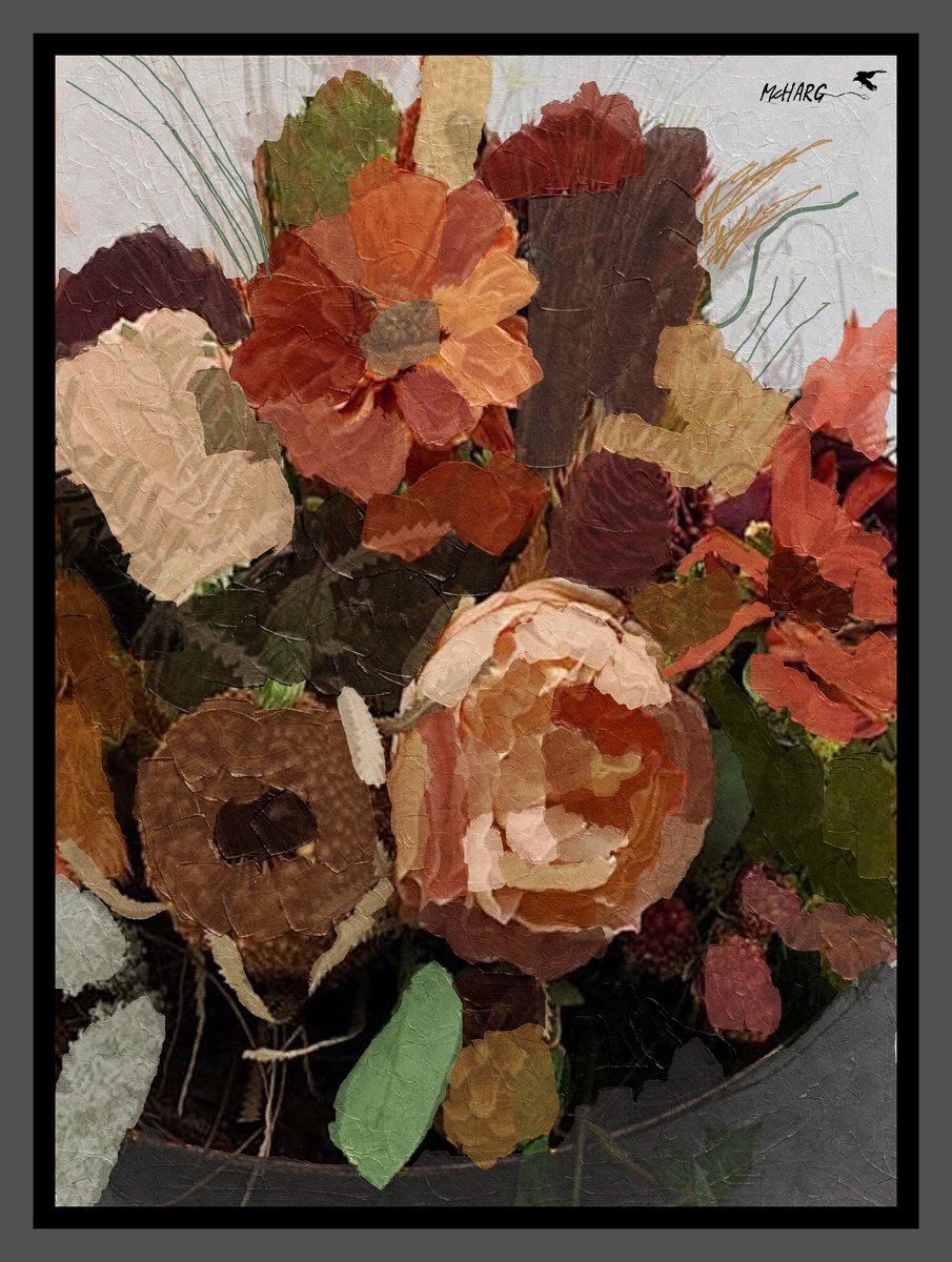 FLORAL ABSTRACT by Joe McHarg