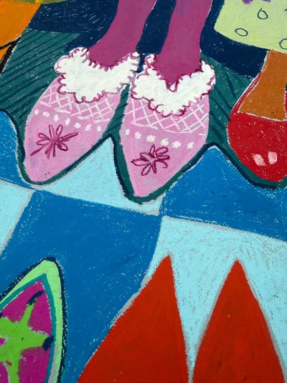 Purple Living Room Dream