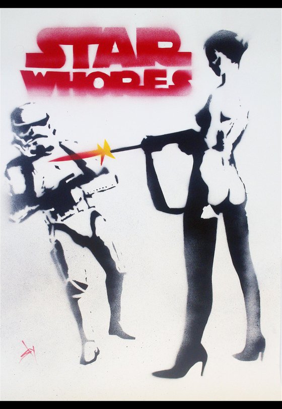 Star whores (on plain paper).