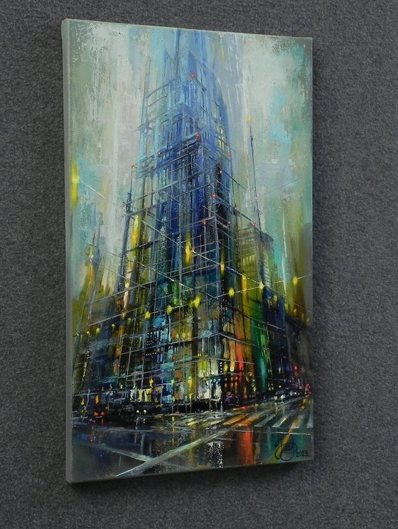 "Skyscraper" - Original art