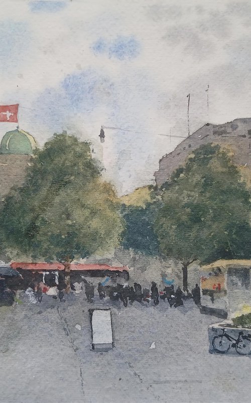 Autumn in Bern by Vladislav Urzhenko