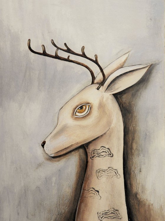 The white deer