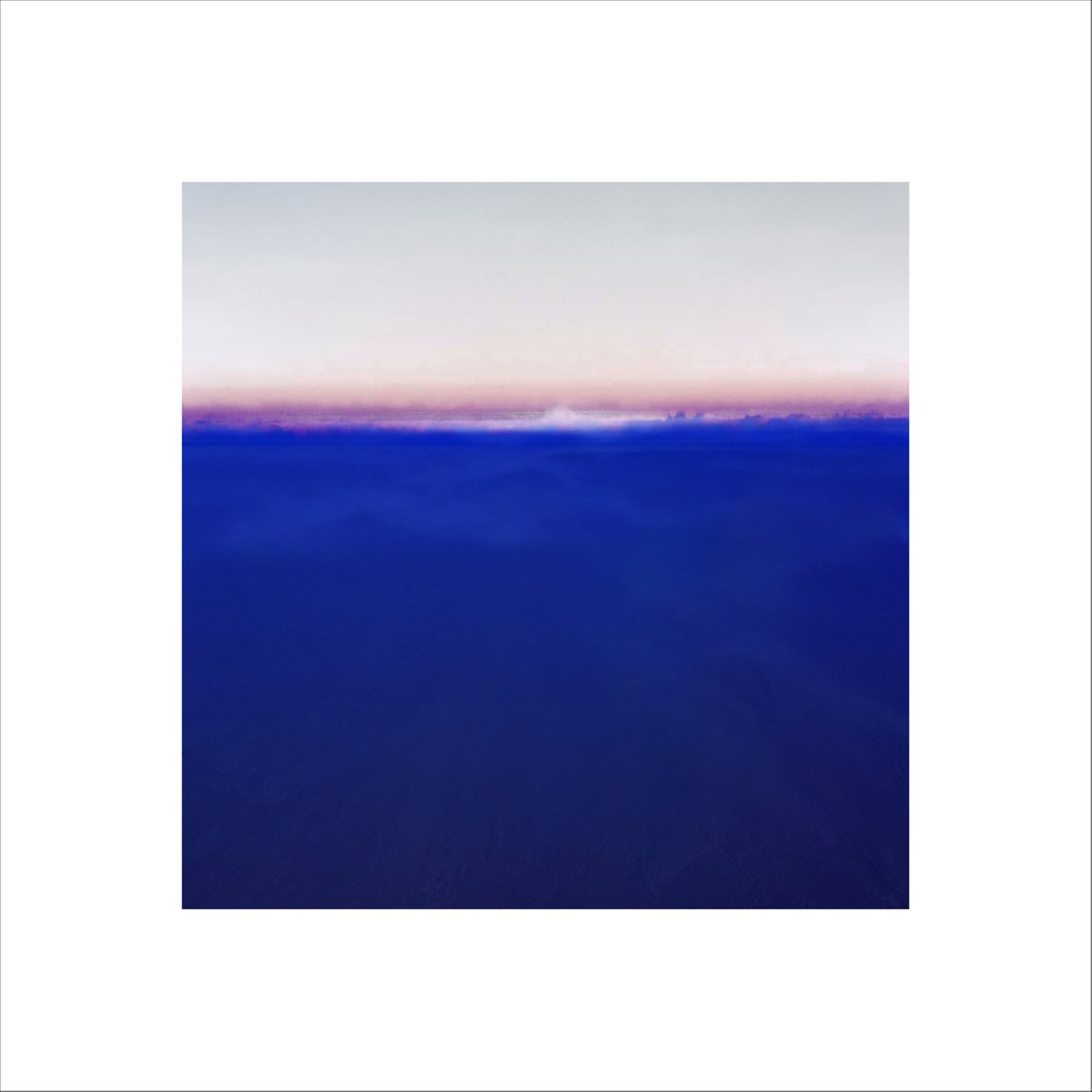 Abstract Landscape Giclee Print By Paul Harrison, 30 X 30", Shoreline 1, Original Artwork