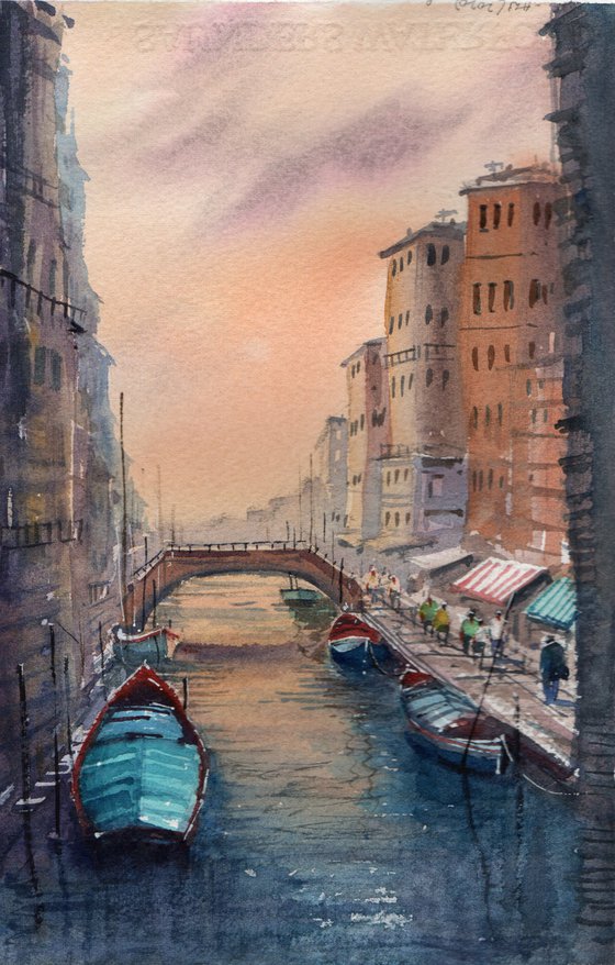 Dusky Venice Canal