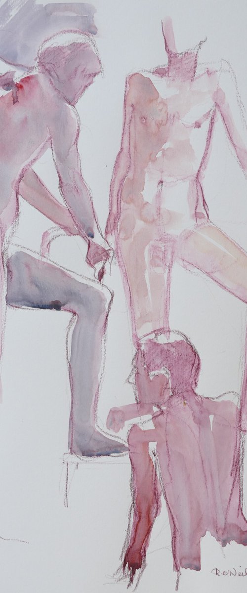 Male nude 3 poses by Rory O’Neill