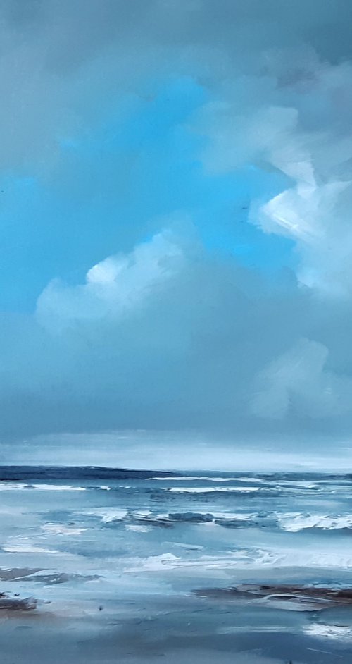 Irish Sea Blues #3 by Steve Keenan