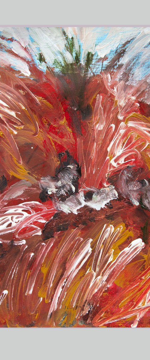 Red Sphagnum Spring by Elizabeth Anne Fox