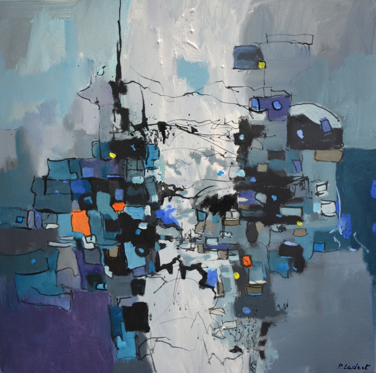 Forgotten Buidings By Pol Henry Ledent, 24 X 24, Artwork For Sale On Artfinder