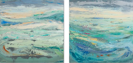 Diptych (Emotional seascapes)