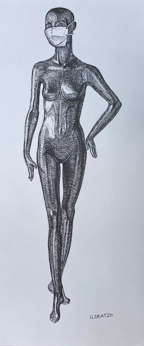 Masks 57 by Ilshat Nayilovich