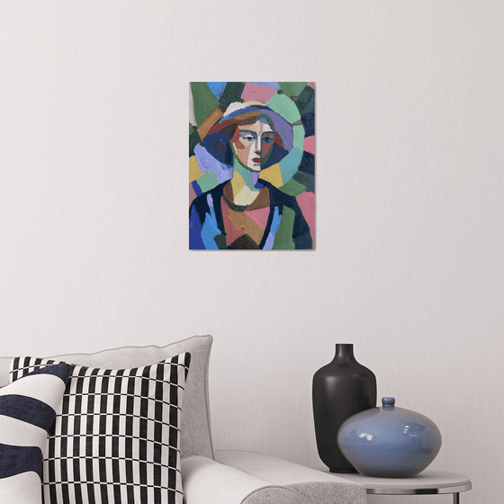 Portrait of a Woman in a Hat