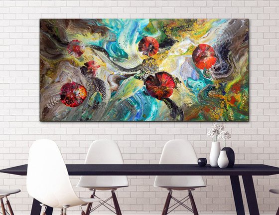 The energy of flowers