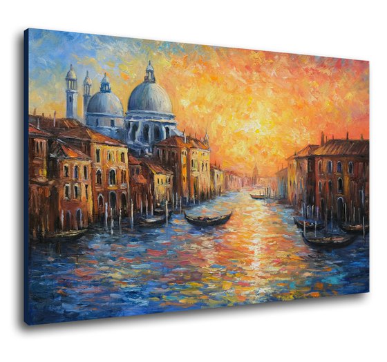 Sunset in Venice