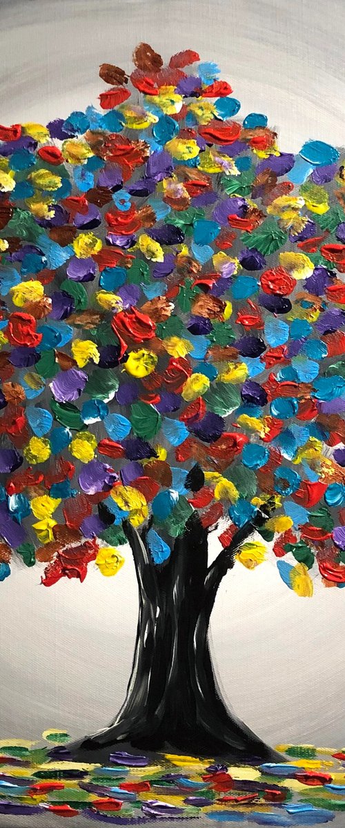 Magical Tree Of Colours by Aisha Haider