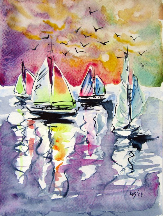 Little sailboat II