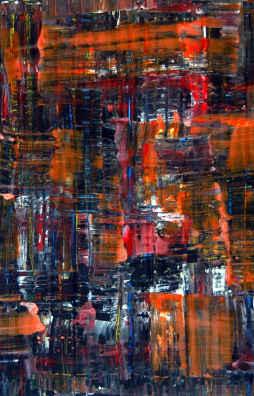 Cb Abstract orange by Conrad  Bloemers