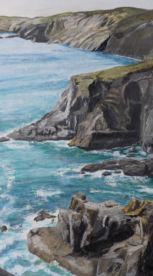 Cliff walk by Lynne Harris