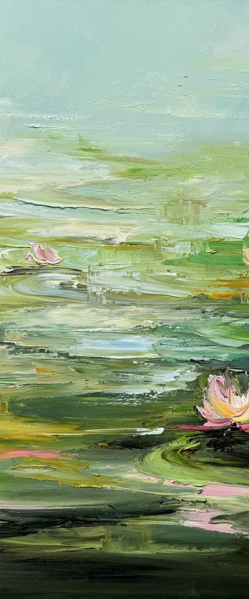 Water lilies No 166, by Liliana Gigovic