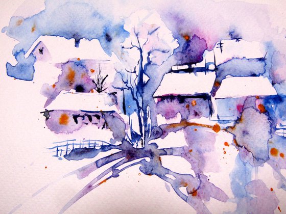 Winter village collection