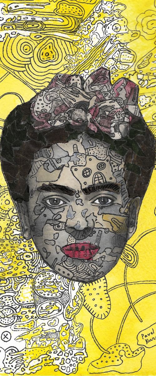 Portrait of Frida # 31 by Pavel Kuragin