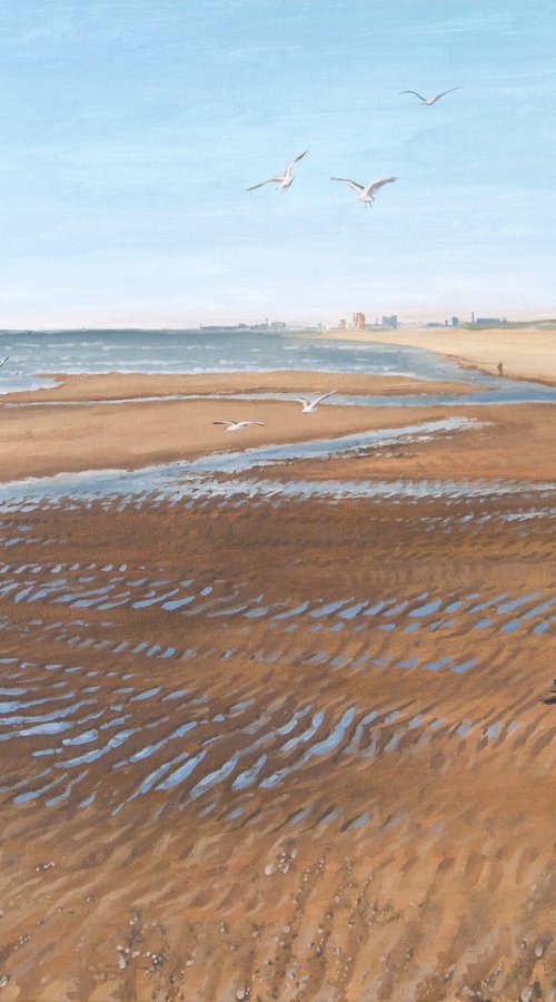 Deserted Beach by Anastasia Chernysheva