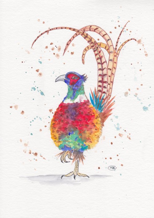 Pheasant Bird by MARJANSART