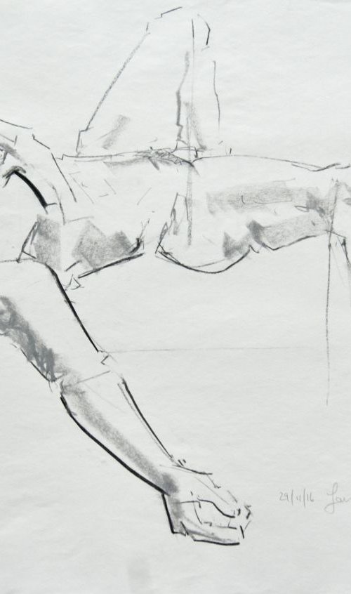 Life Drawing No 117 by Ian McKay