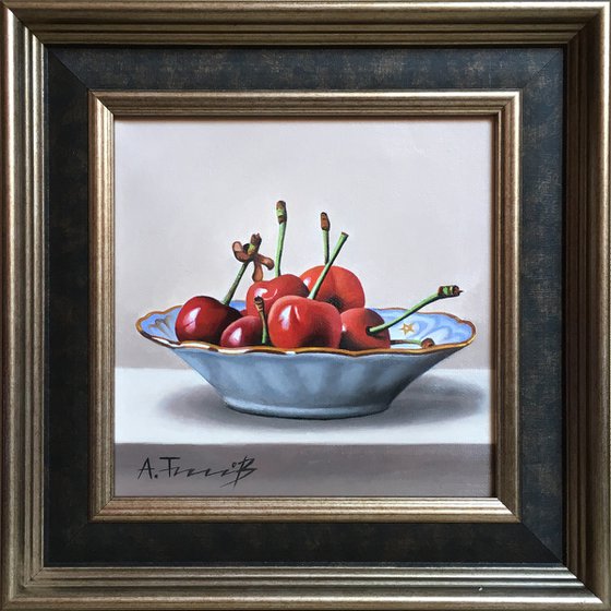 Cherries on a Saucer