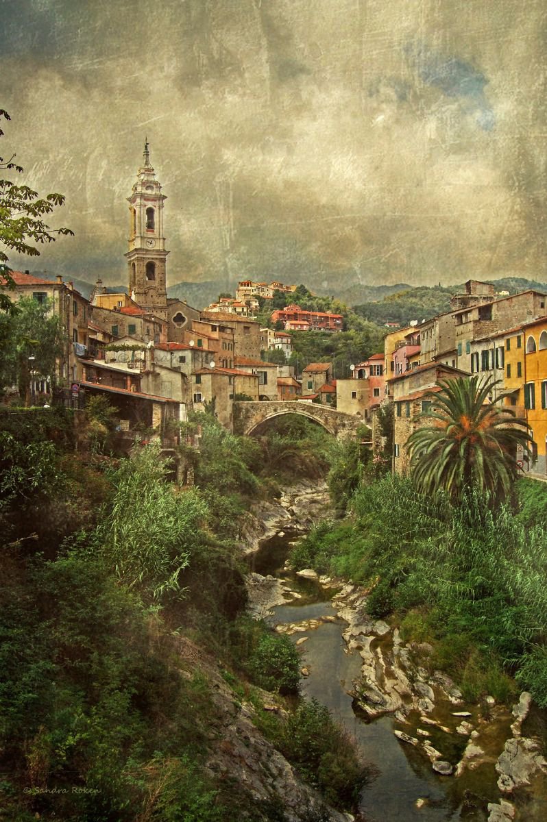 Dolcedo - Canvas 75 x 50 cm by Sandra Roeken