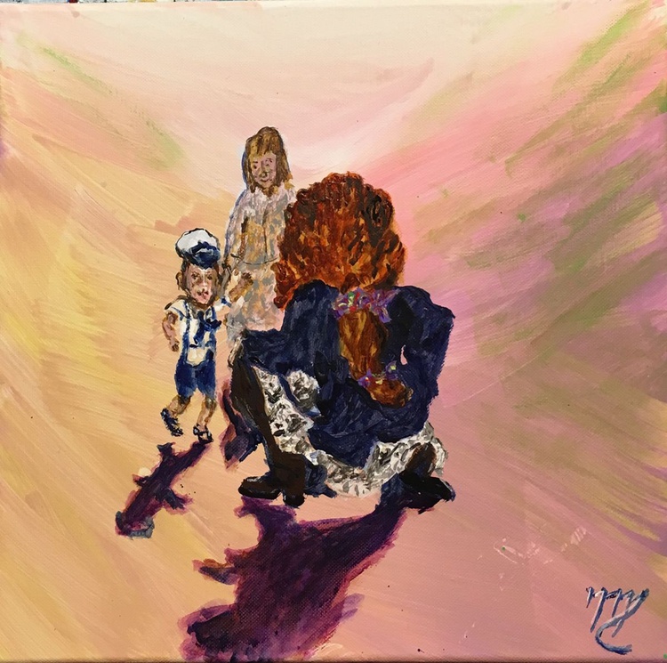Hey Sailor Acrylic Painting By Mark Smith Artfinder