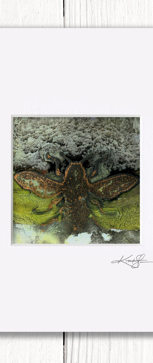 Natural Beauty 14 - Insect Painting by Kathy Morton Stanion by Kathy Morton Stanion