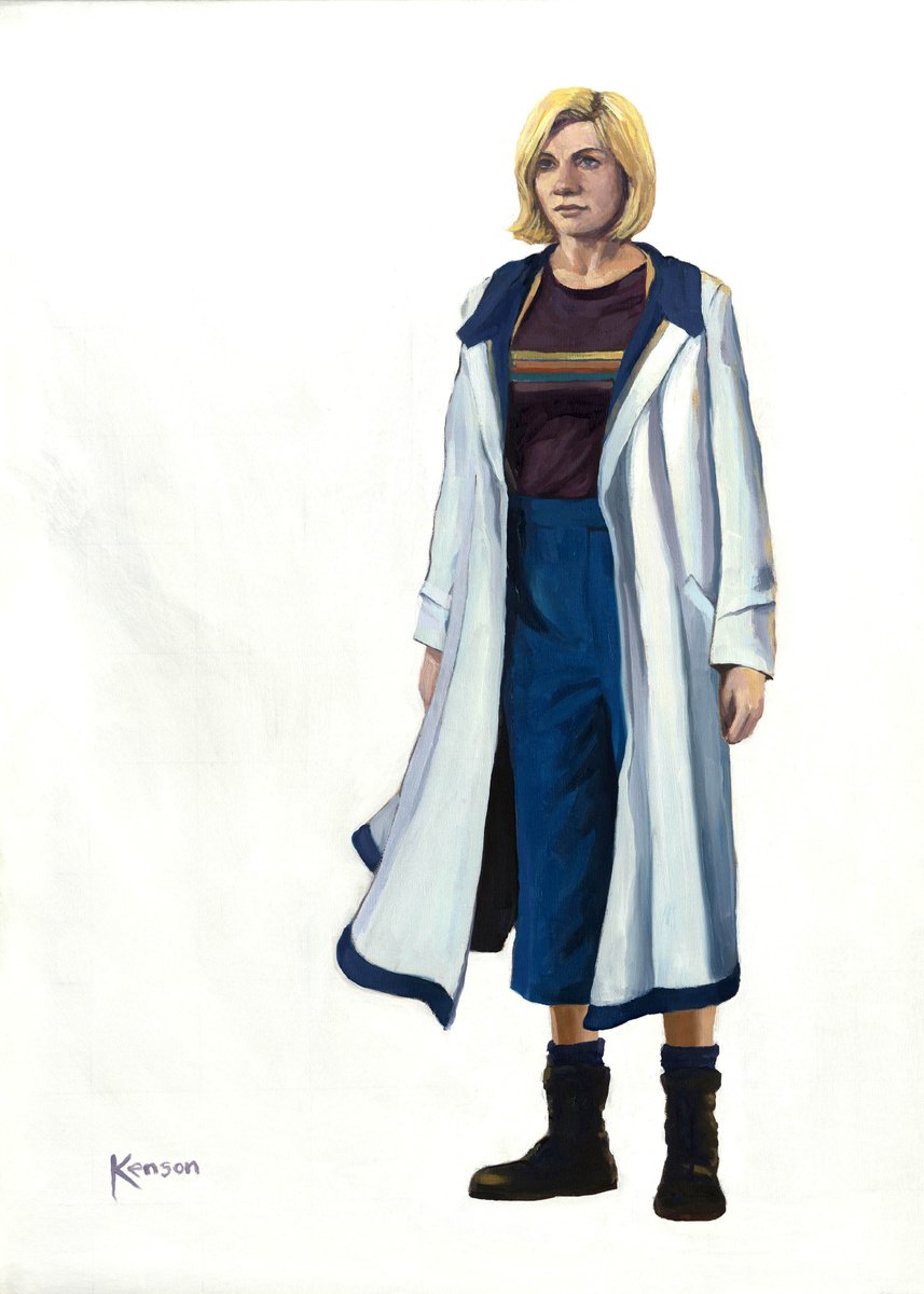 Jodie Whittaker the thirteenth Doctor by Kenson Low