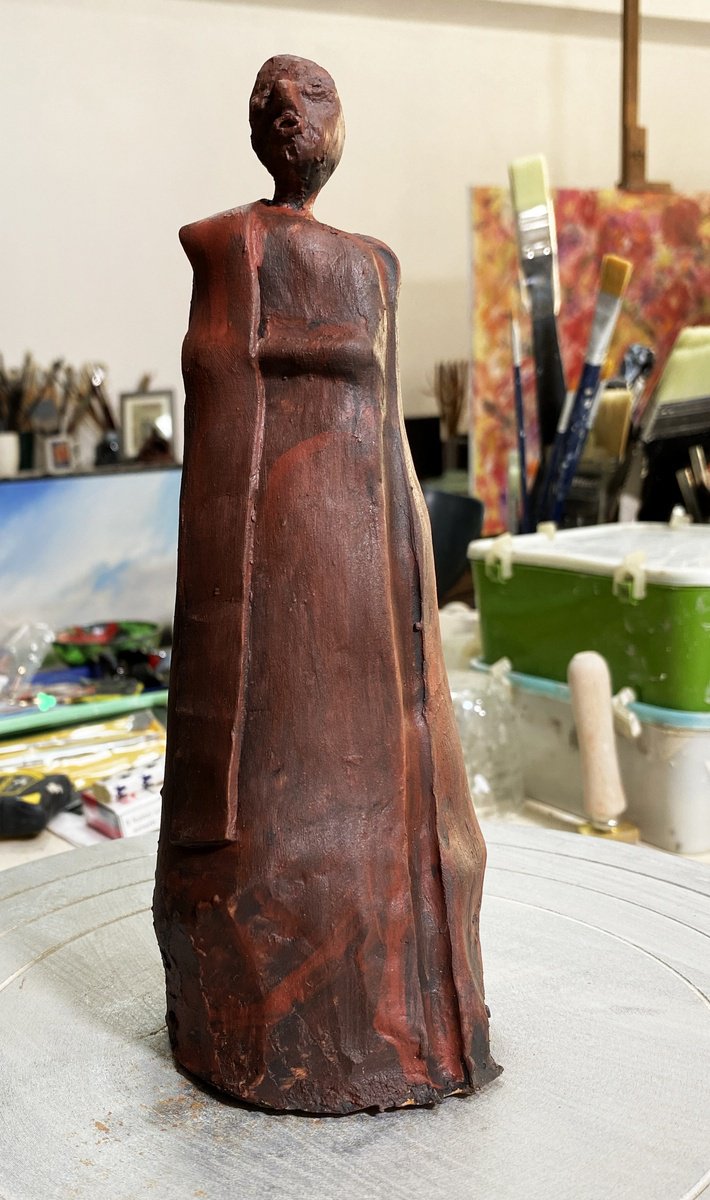 Organic Clay Sculpture , Nobilti? By YS?rei, 3 X 9, Artwork For Sale On Artfinder