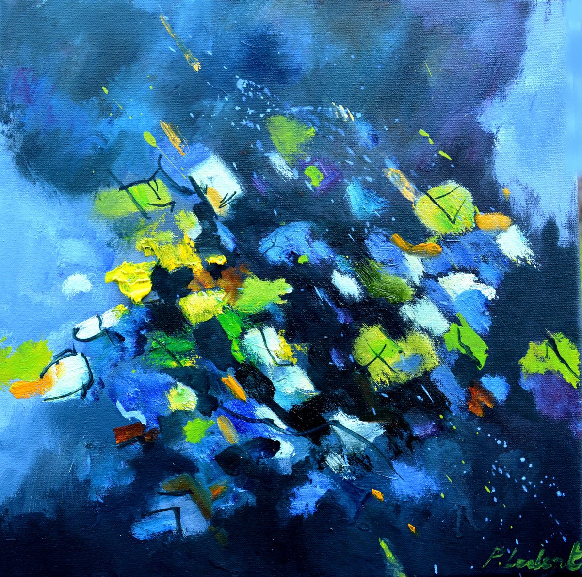Constellations In The Sea By Pol Henry Ledent, 12 X 12, Artwork For Sale On Artfinder